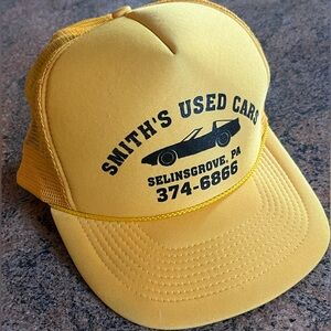 VTG Trucker Hat Yellow